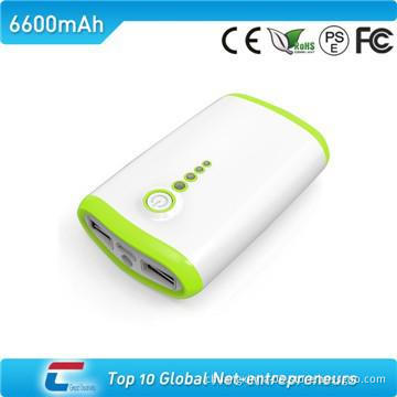 Portable power bank alkaline charger with dual usb output